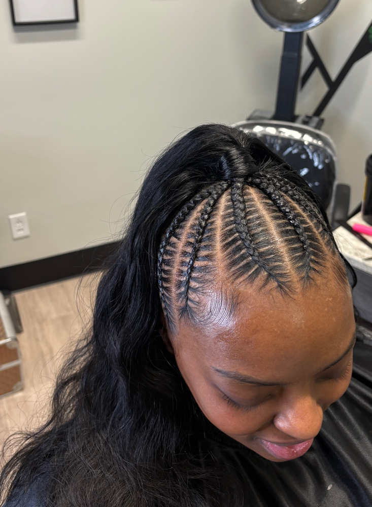 Half Up Half Down at Oh That Ain’t Bad in Houston, TX