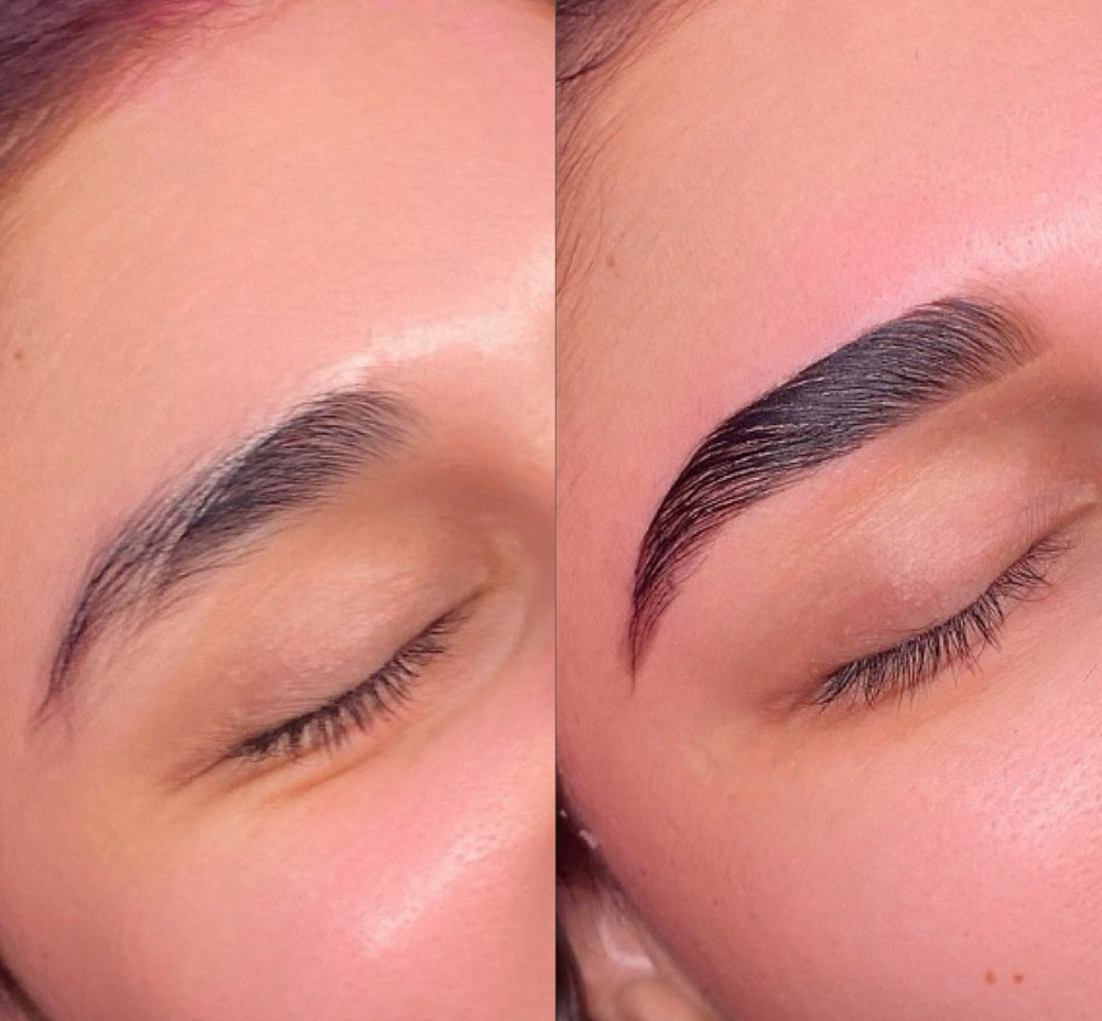 Returning: Brow Lamination & Tint