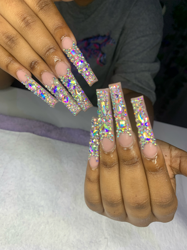 Full Rhinestone / Sugar Design