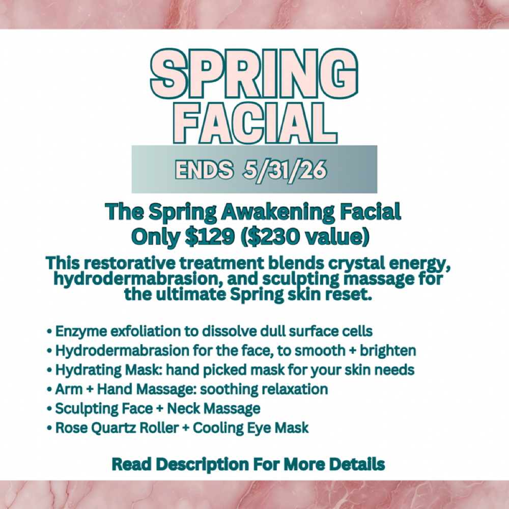 Spring Awakening Facial at The Face Naturalist Dawn Conder in Naples, FL