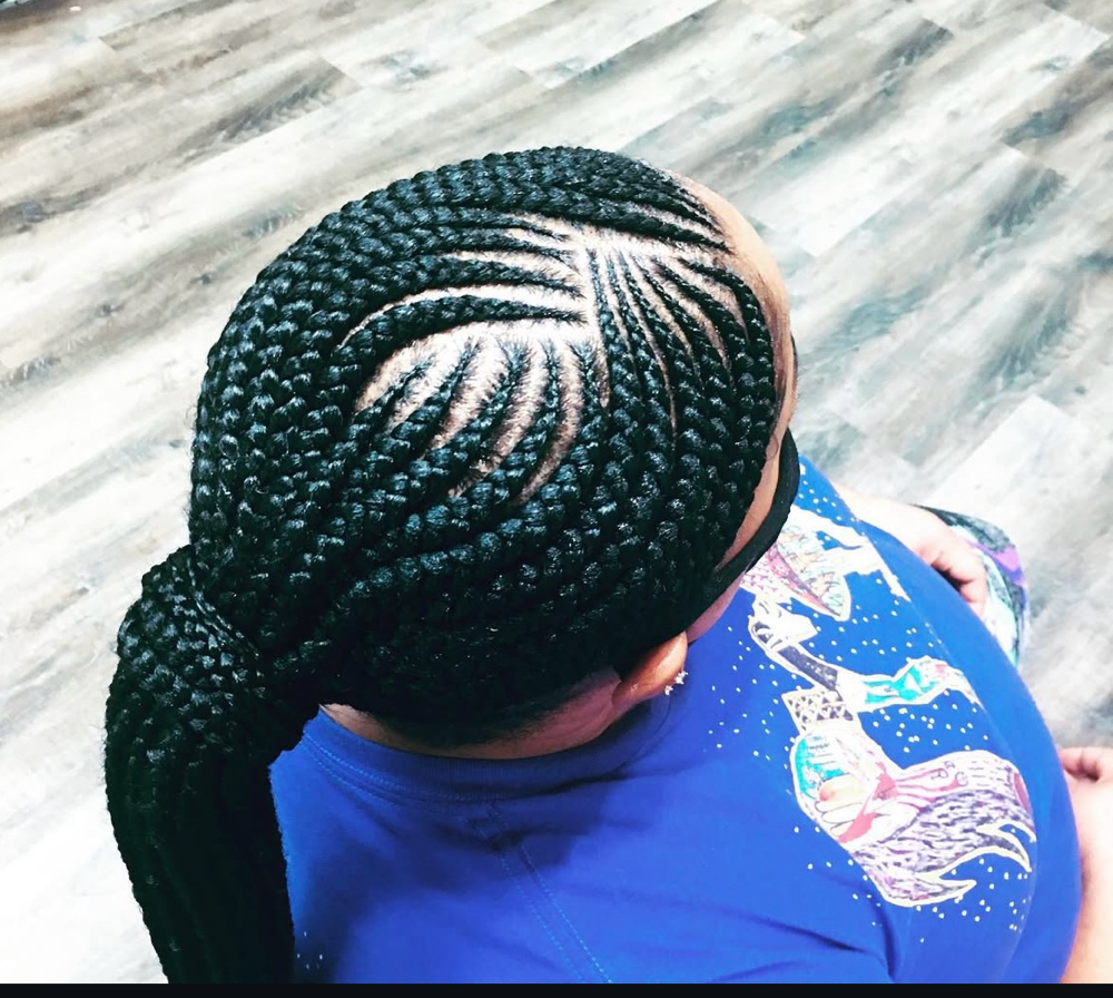 Feed-In Cornrows