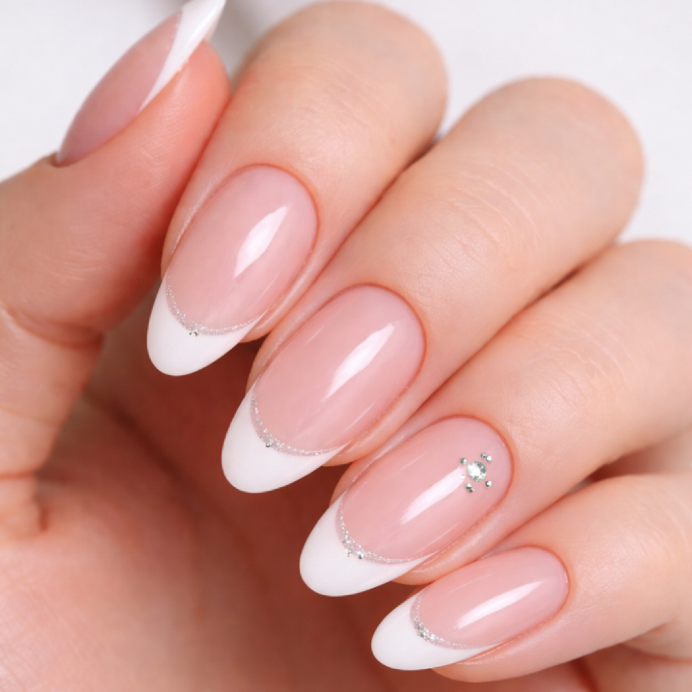 Acrylic Fullset - Simple Design at AidenNails in Ventura, CA