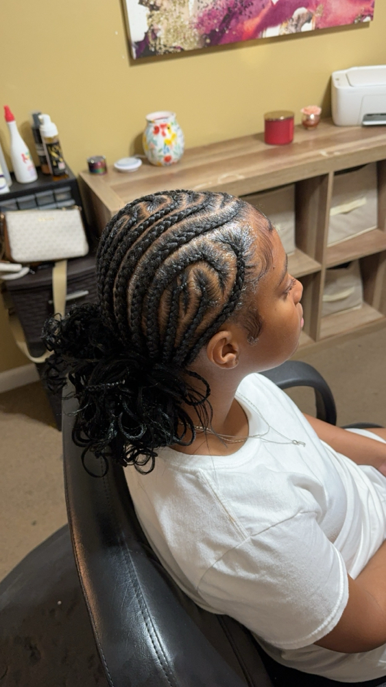 Alicia keys Braids W/bun
