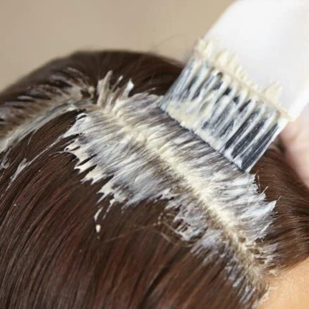 Root touch-up at Freeborn Hair Studio in Camden, DE