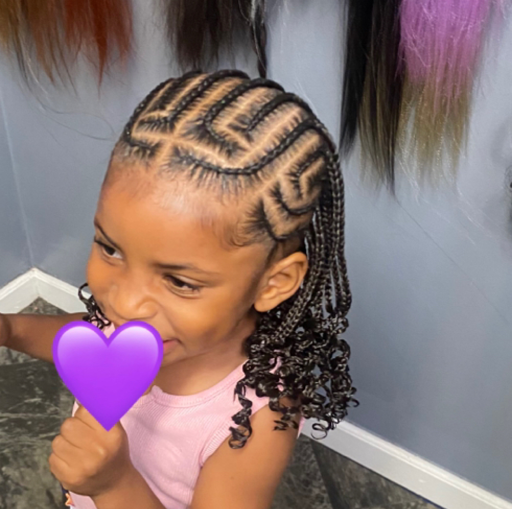 Kids Fulani Braids: 5-11 Years Old at Infinite Styles LLC in Augusta, GA
