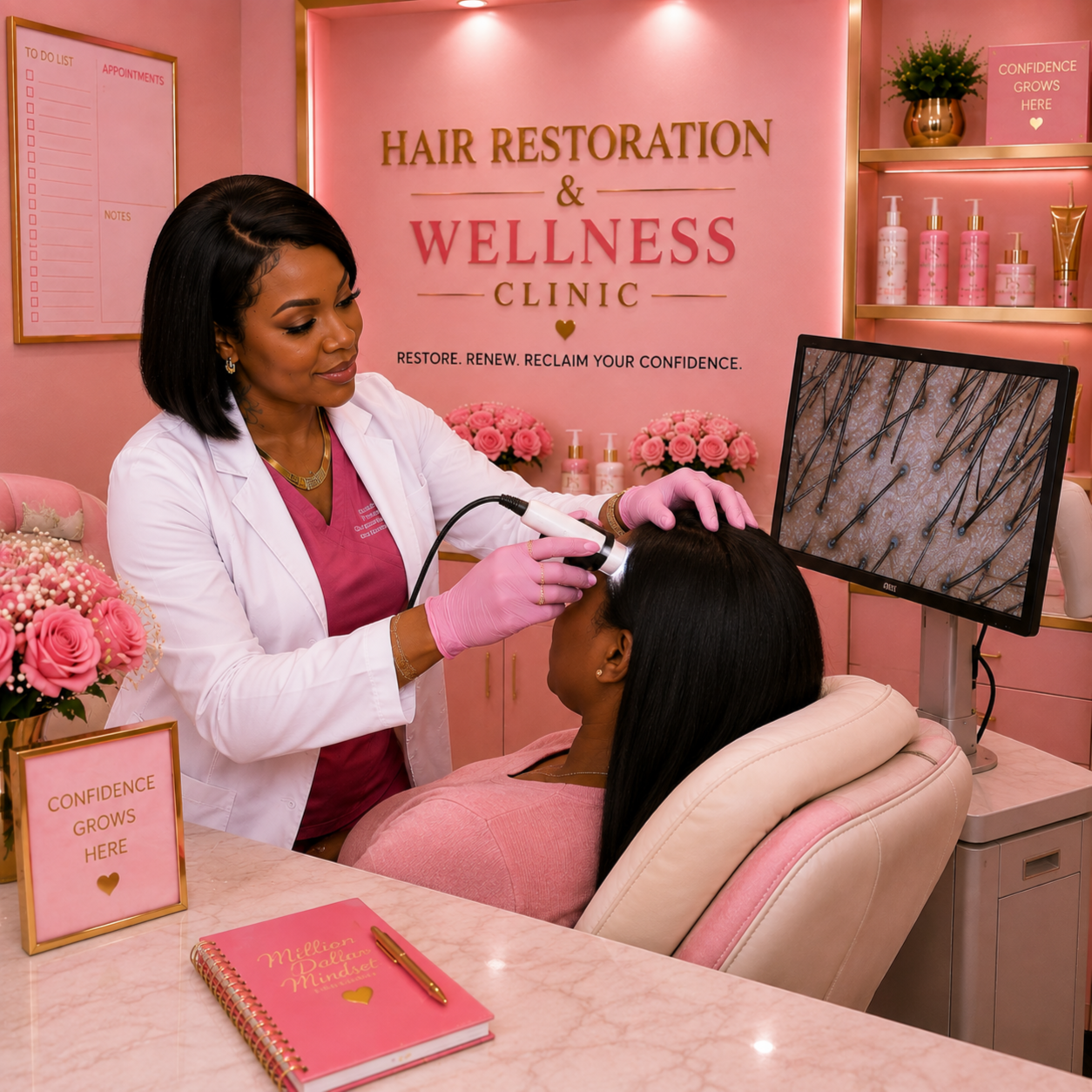 Full Consultation (the works) at Perry Stylez Huspital in atlanta ga, GA
