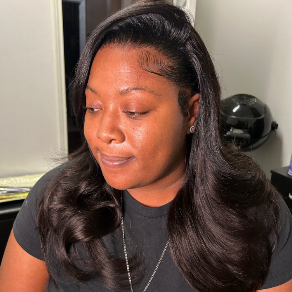 Flip Over Quick Weave at Laurielle Mitchell in Arlington, TX