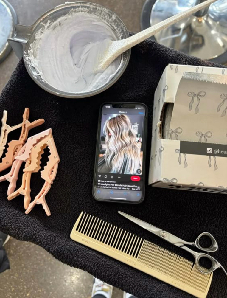Partial Balayage/ SR/ toner