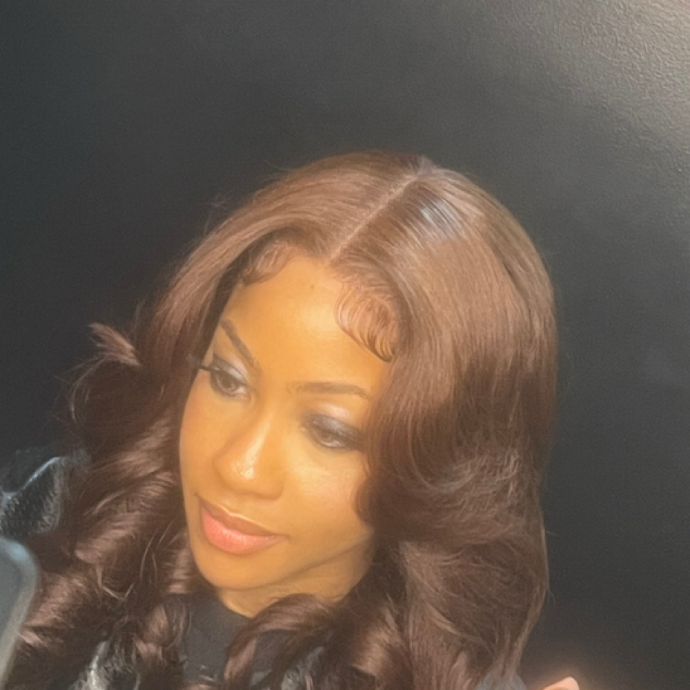 Closure Wig Install at B' Elegant Co. in Dallas, TX