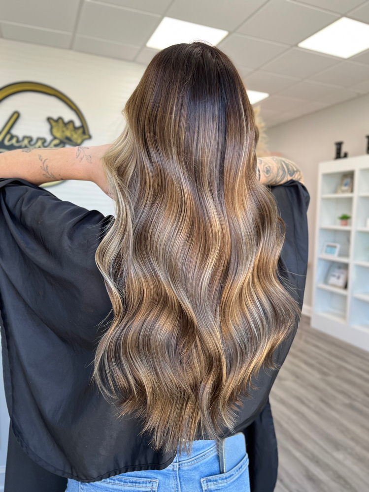 Balayage at Behindvadaschair in Jacksonville, NC