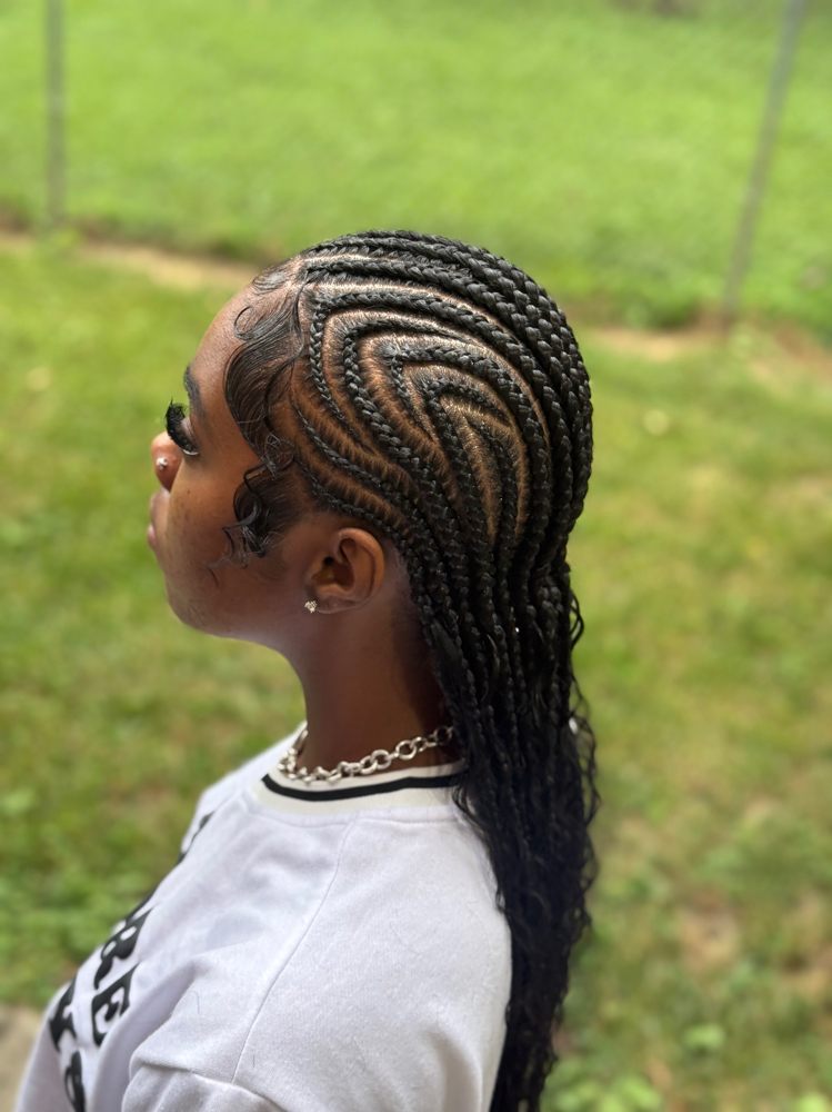 Small Feed In Braids at Nichole Cox in Columbus, OH