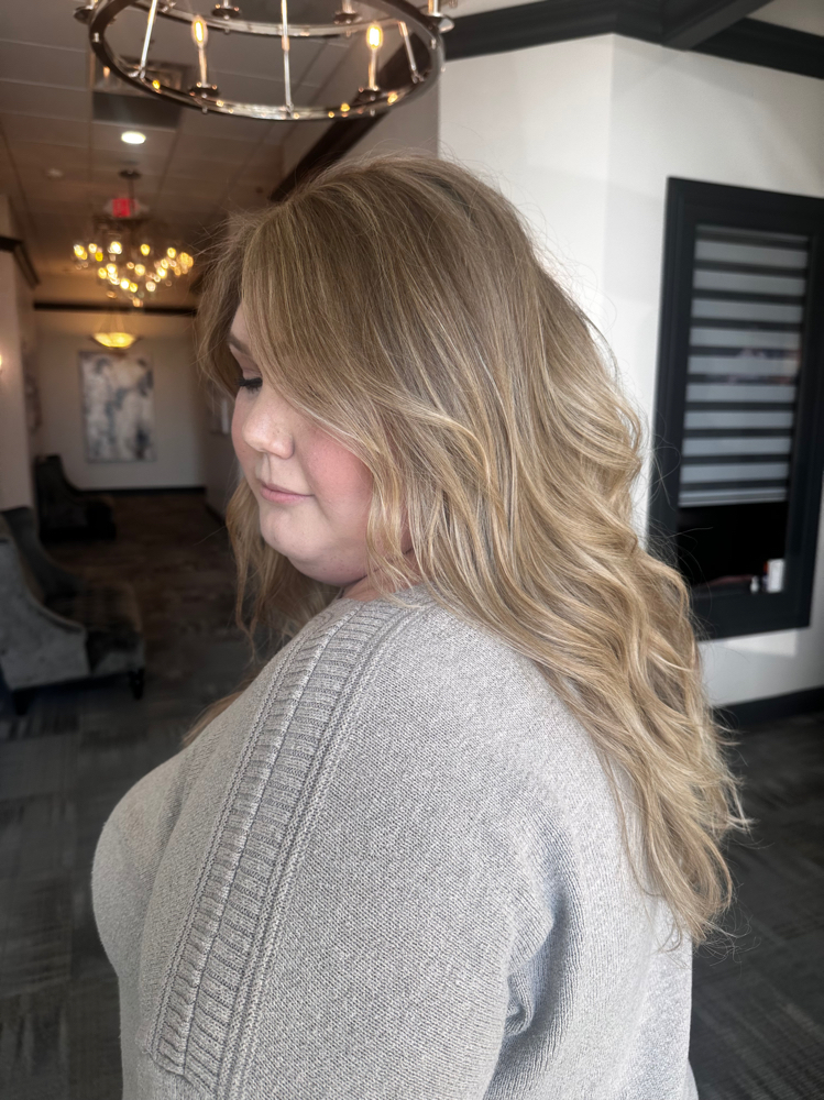 Root retouch (grey coverage)