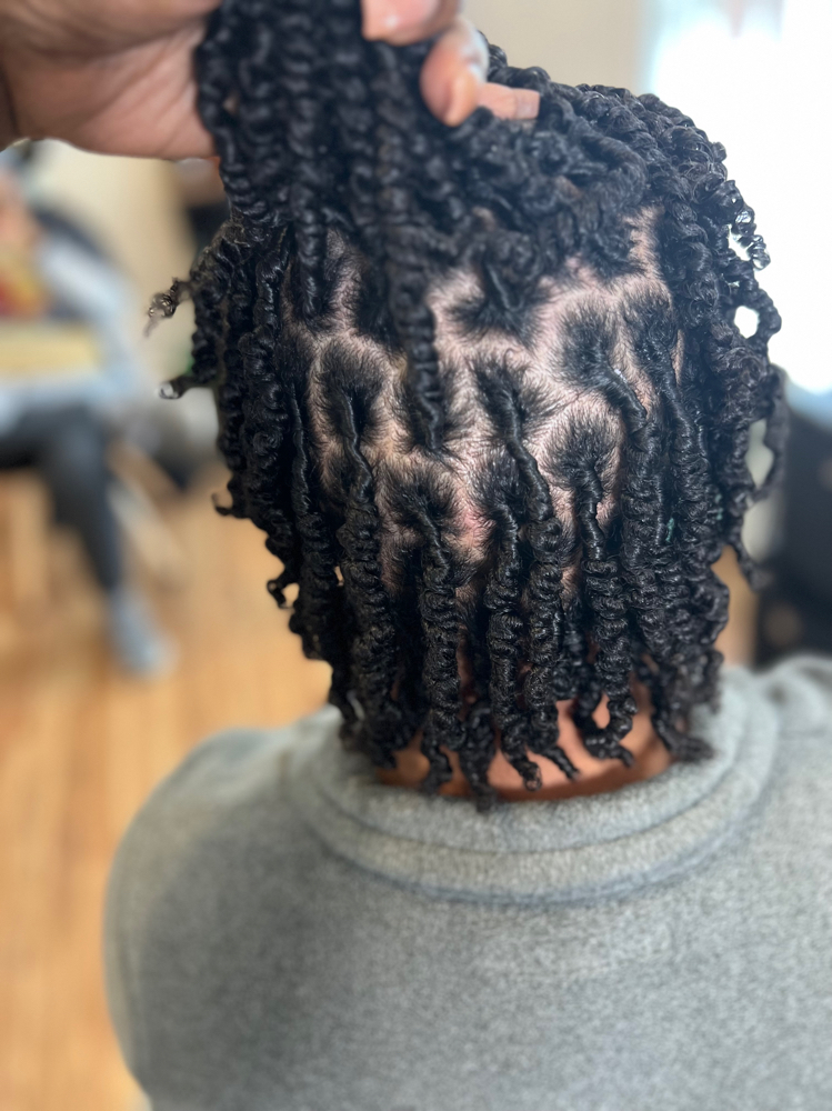 Loc Maintenance Package Shoulder Length (Palm Roll)