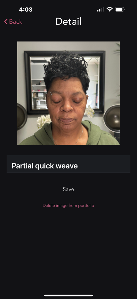 Partial Quick Weave
