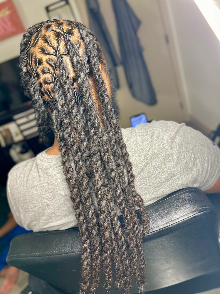 Loc Maintenance Waist Length&Style