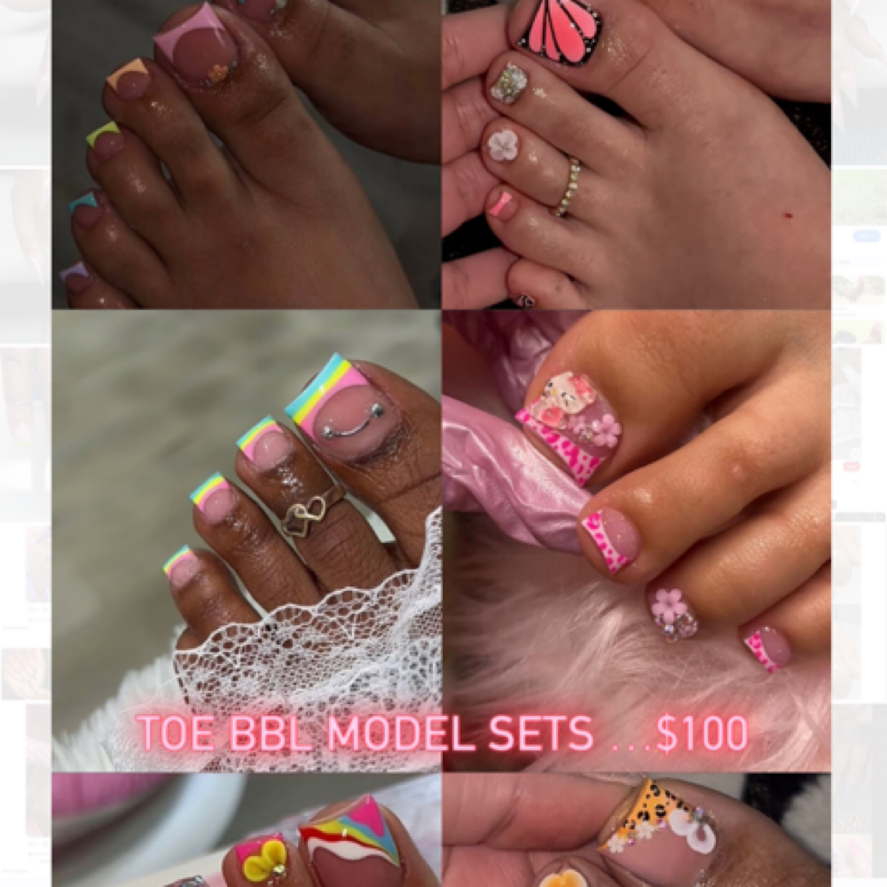 Toe BBL Model Sets $100 at DrippN’Paint in Dorchester, MA