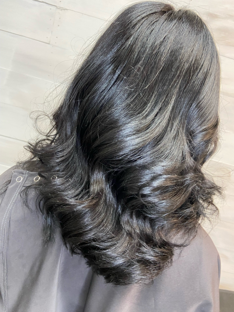Glam Demi Color & Silk Press