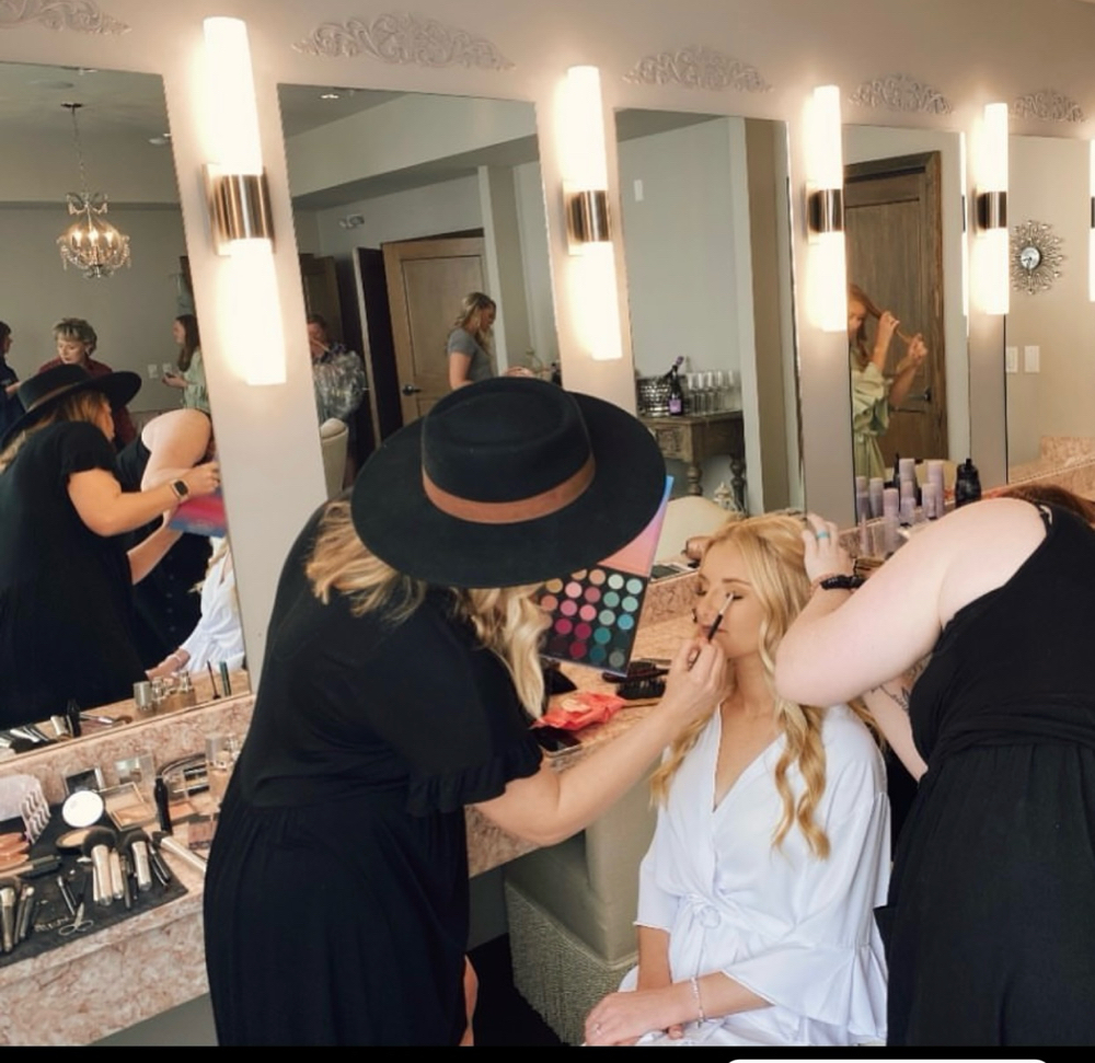 Makeup application