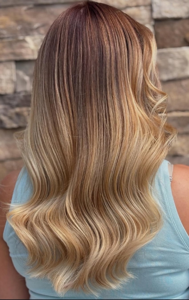 Baiayage, color, cut & style at Erica Joy hair artistry in Annapolis, MD