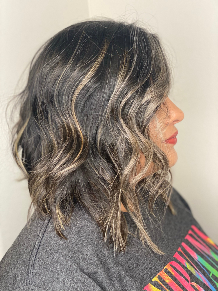 Partial  bayalage for Shorter Hair