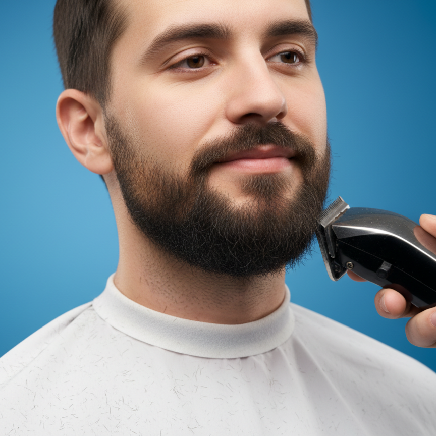 Beard trim at Crown Of Glory Hair Suite in Charlotte, NC