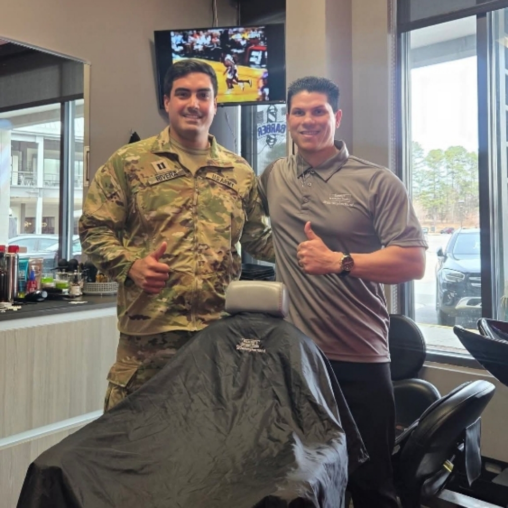 Military/Veterans/Police Officers at Sammy's Hairstyle Studio in Cary, NC
