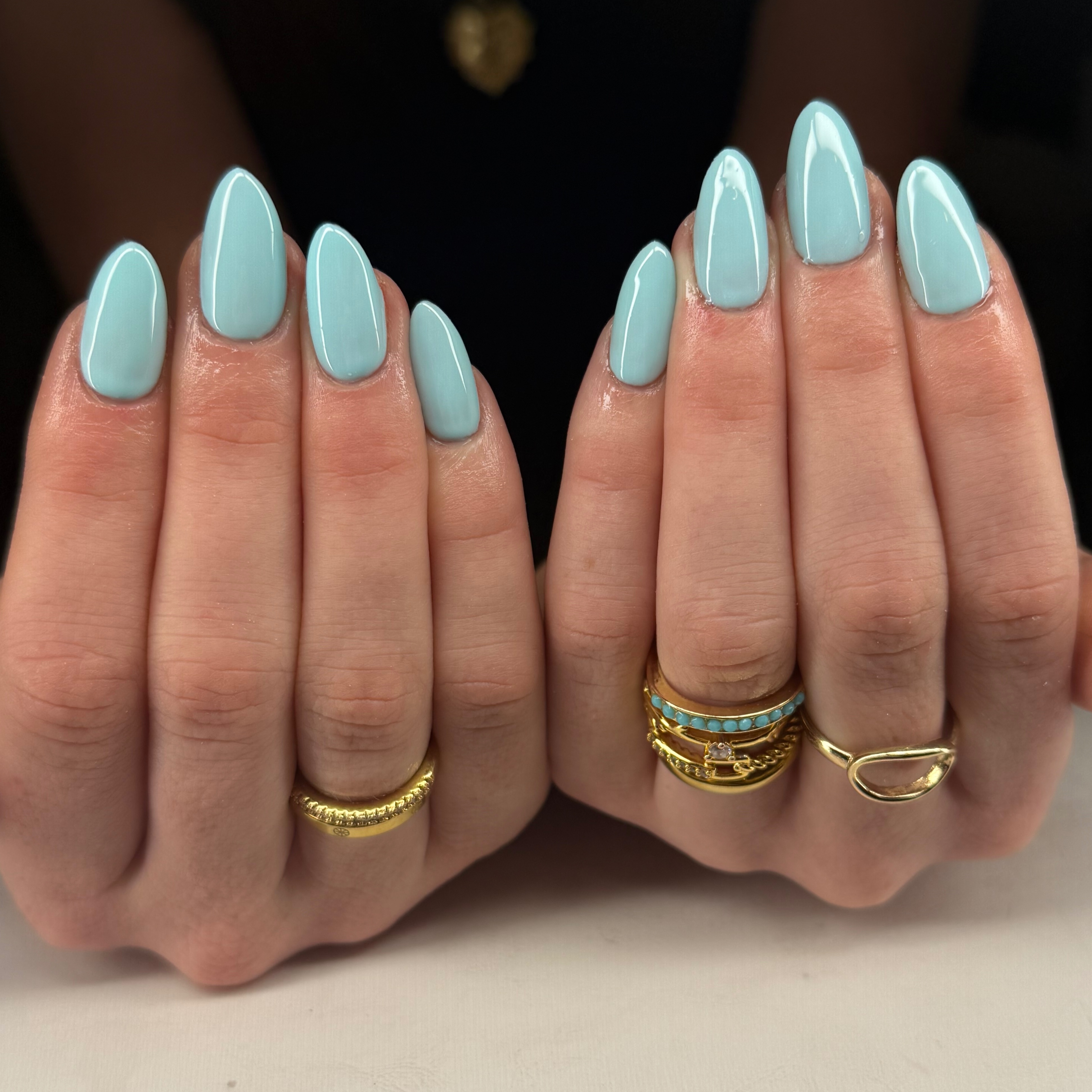 Gel x full set at Sets by Hannah in Hilliard, OH
