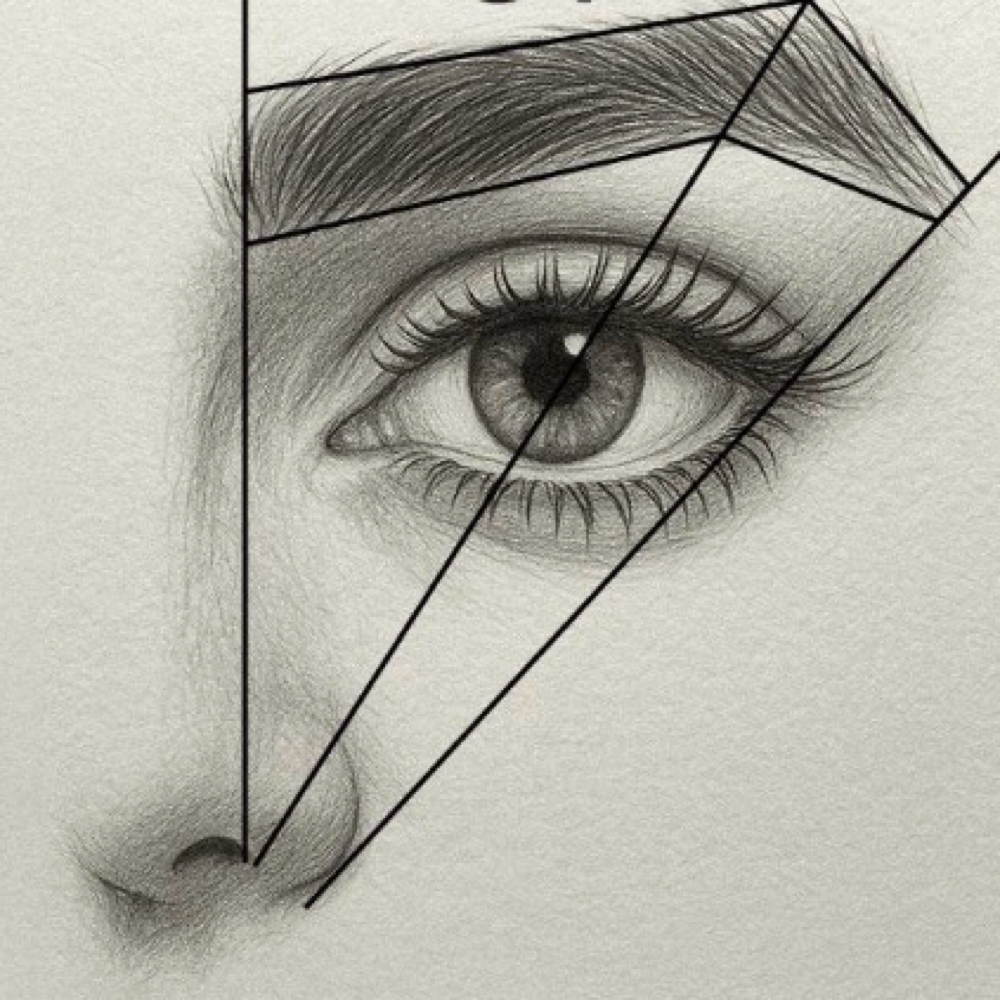 Brow Mapping at Material Girl Nail Boutique in Memphis, TN