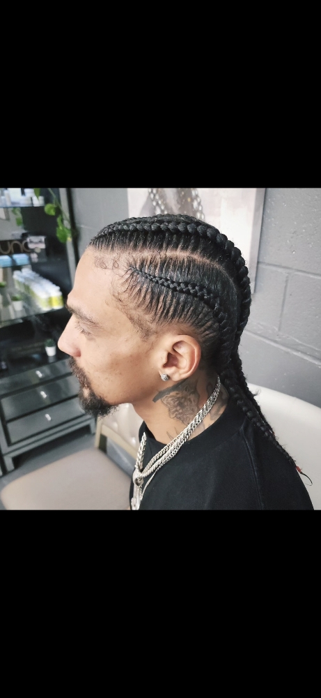 Full Head 4 Stitch Cornrows