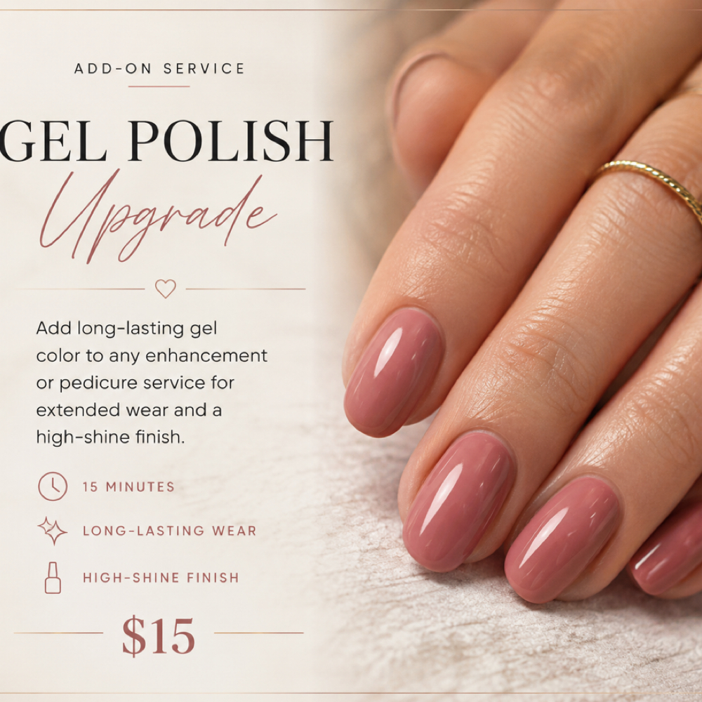 Gel Polish Upgrade at Studio 811 Nail Studio in Ellensburg, WA