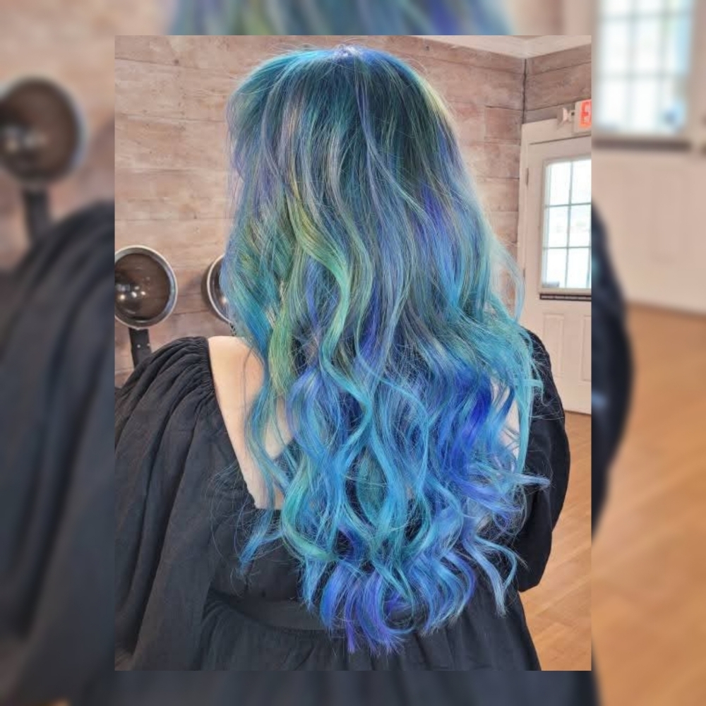 Fantasy colors at Chromatic Studios in Spring, TX