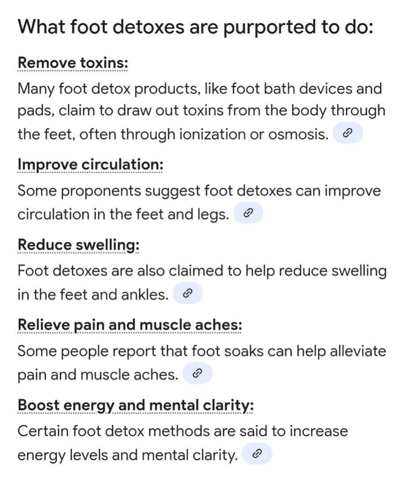 🌿 Ionic Foot Detox at Salty Sisters Salon in Grove, OK