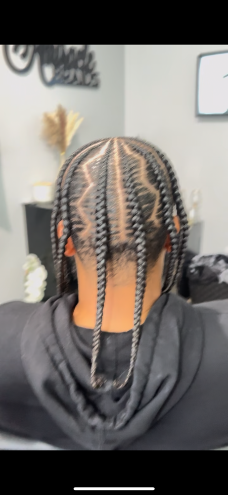 Men 8-10 Stitch Braids