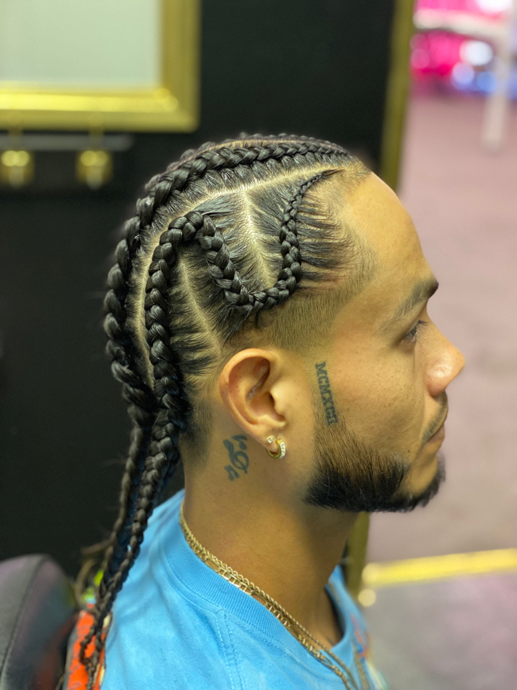 8 Braids Simple Design