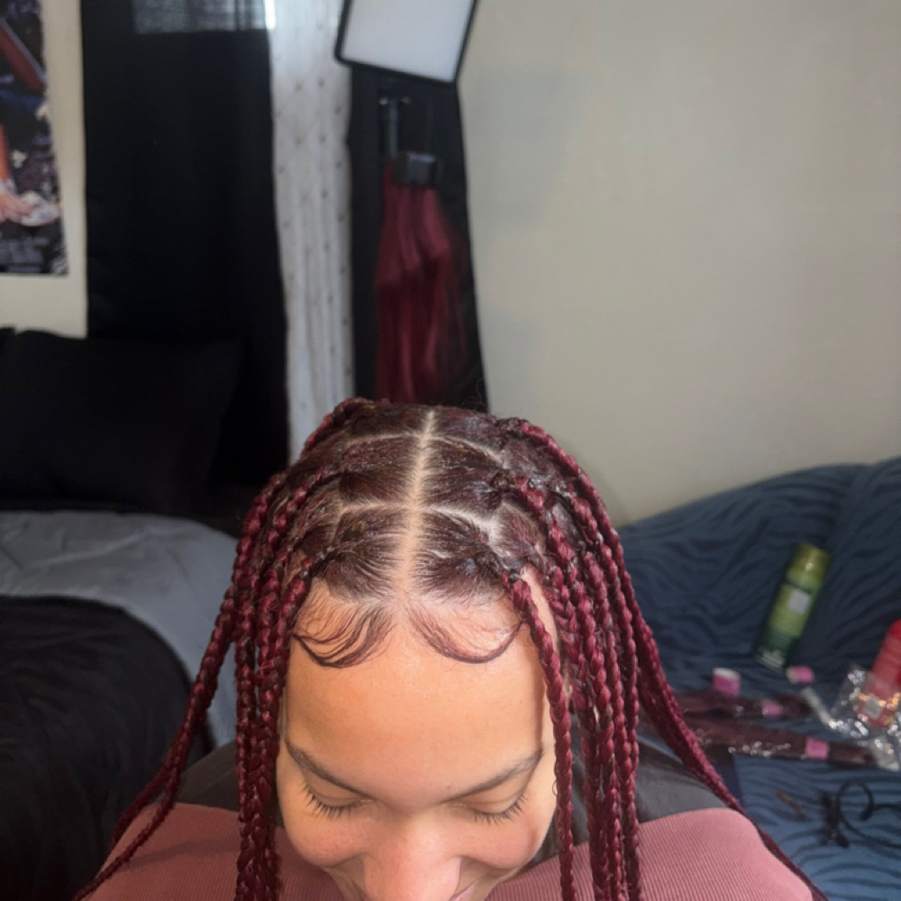 Knotless Box Braids at Hairbykenz406 in Missoula, MT