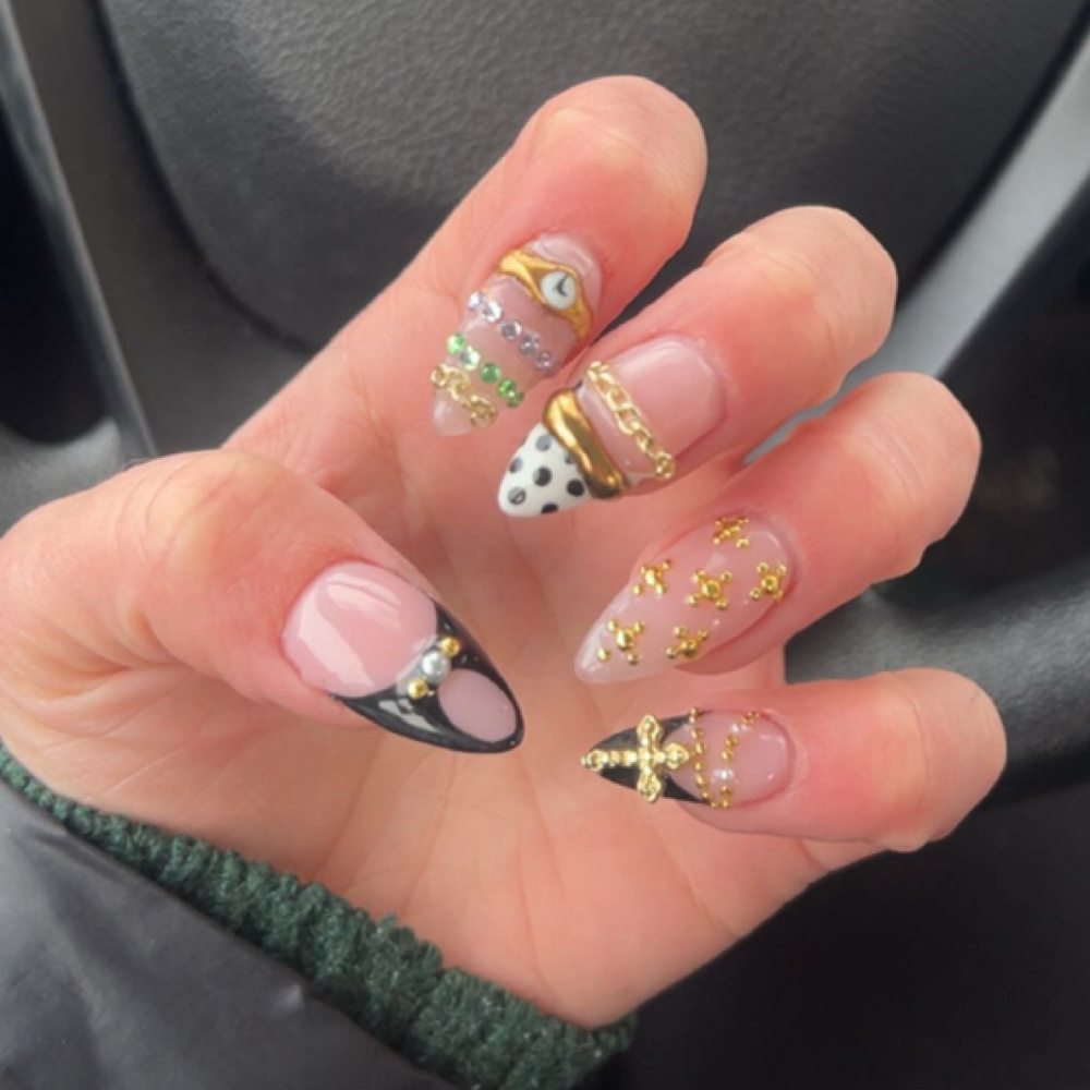 Complex Nail Art w Trisha at Wildflower Salon & Studio in Tiffin, OH