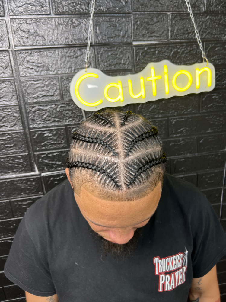 6-10 Mens Stitch Braids
