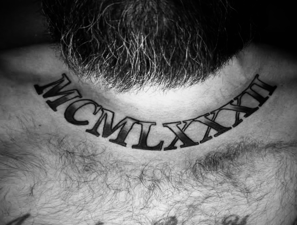 Across collarbone at Selena Maria Tattoos in Greece, NY