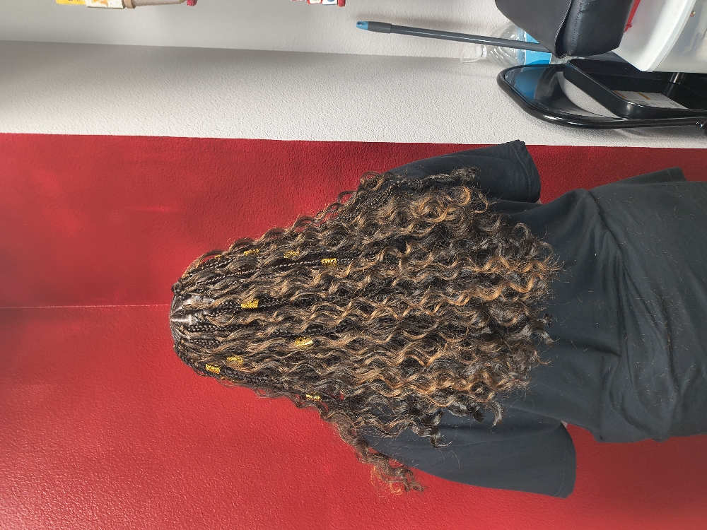 Medium Box Braids at Hair Pixie in Yuma, AZ