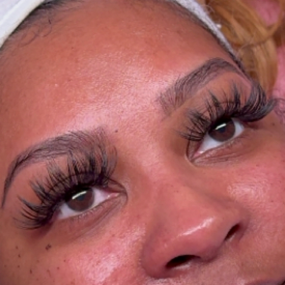 Cluster Lashes at Blushing Bloom Beauty Studio in Munster, IN