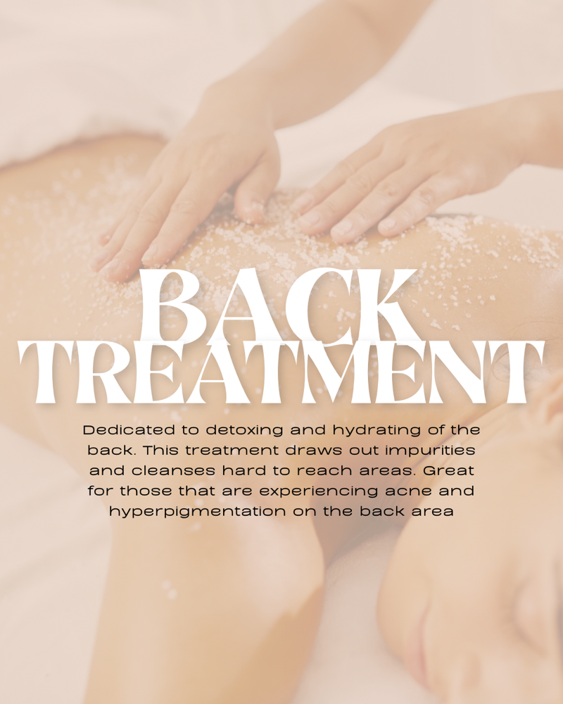 Back Treatment at Nourished SKN in Lathrup Village, MI
