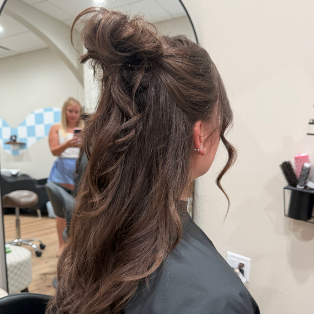 Updo at Golden Hour Studio in Loveland, CO