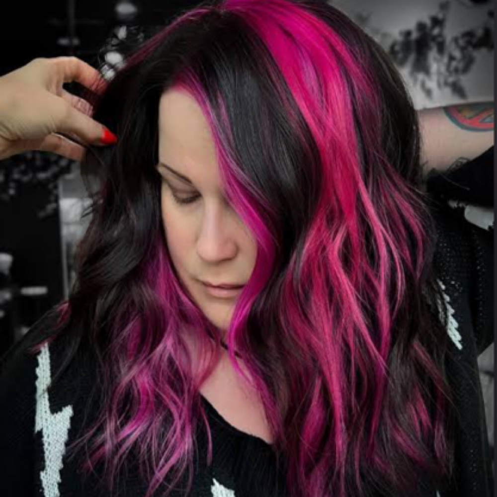 Partial vivid at Foils Beauty in McKinleyville, CA