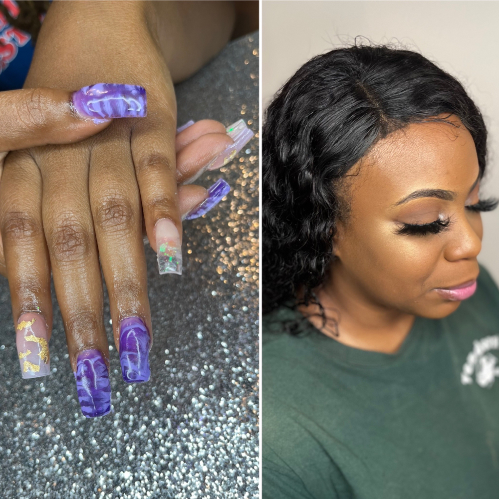 Natural Glam + Nails