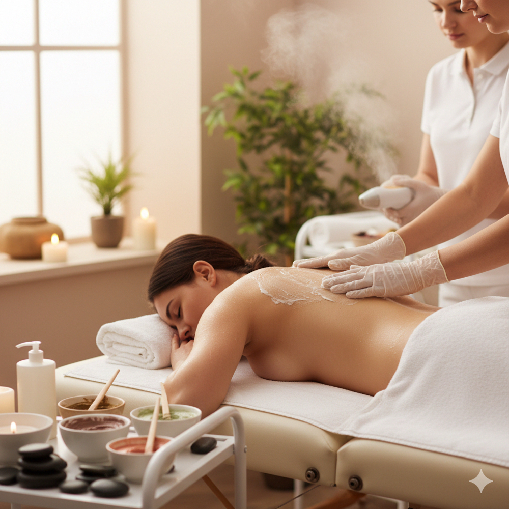 Lux Custom Back Facial at RAINA SKIN LUX & SPA in San Antonio, TX