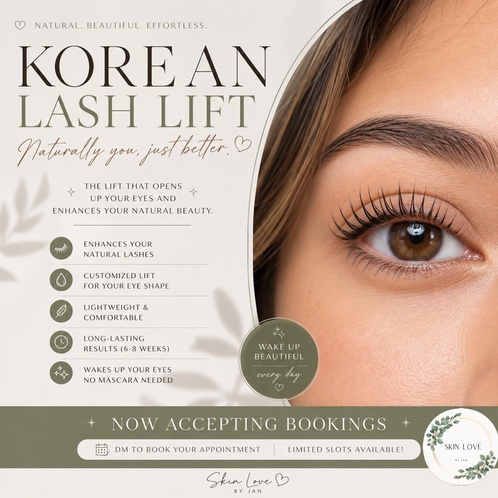 Korean Lash Lift + Tint at Skin Love By Jan in San Diego, CA