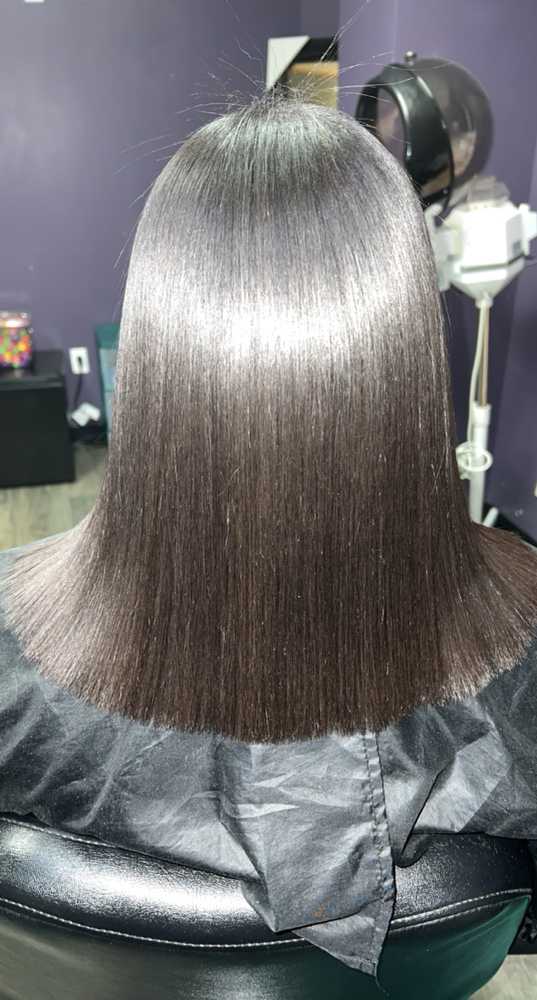 Virgin Relaxer at Pressed By Lori Kim Llc in Houston, TX