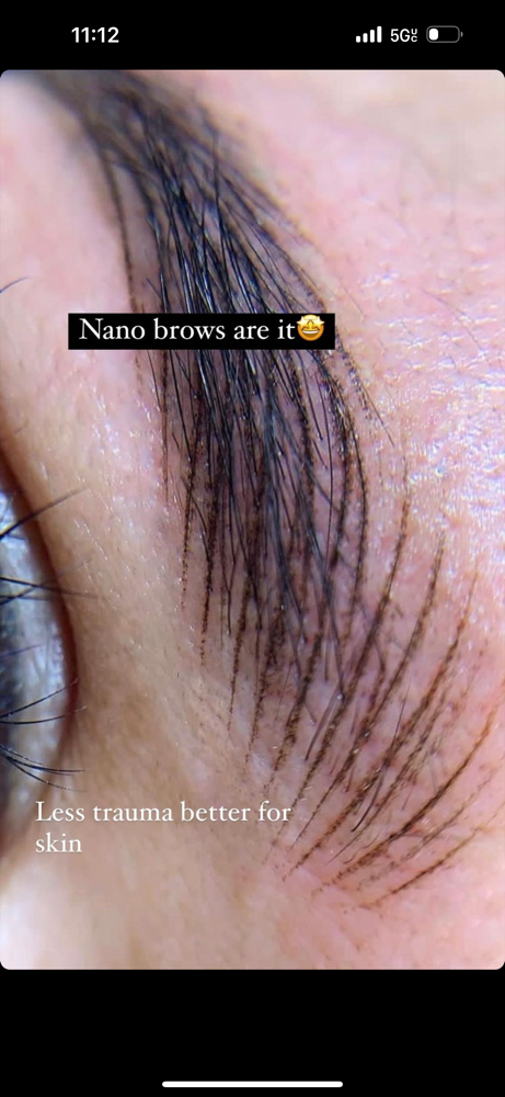 Combo Brows at BLUSH PMU STUDIO in San Antonio, TX