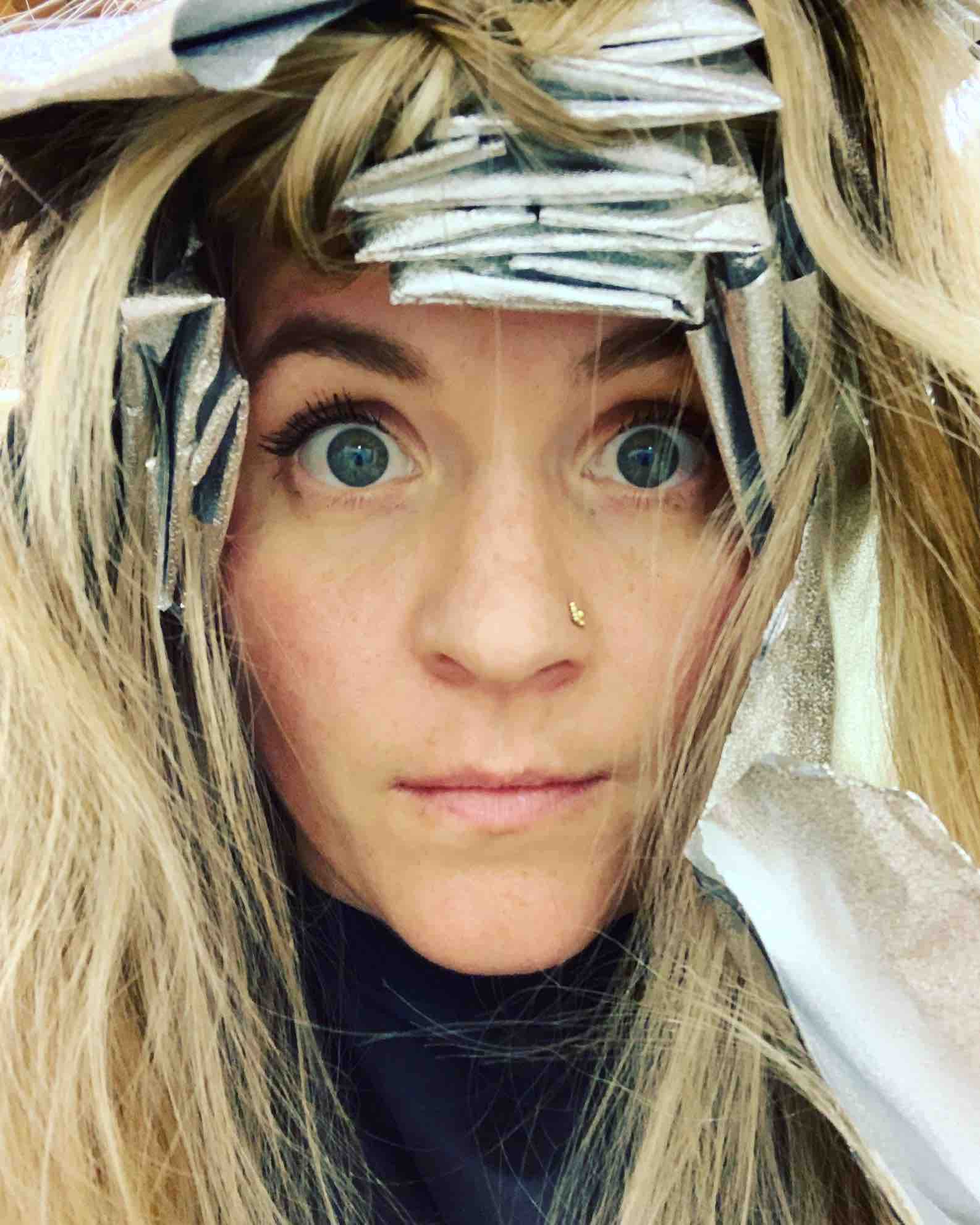 Partial Highlight and Haircut