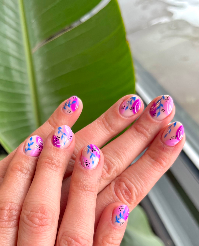 LV 3 Art Gel Manicure